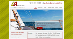 Desktop Screenshot of gestorianauticaadell.com